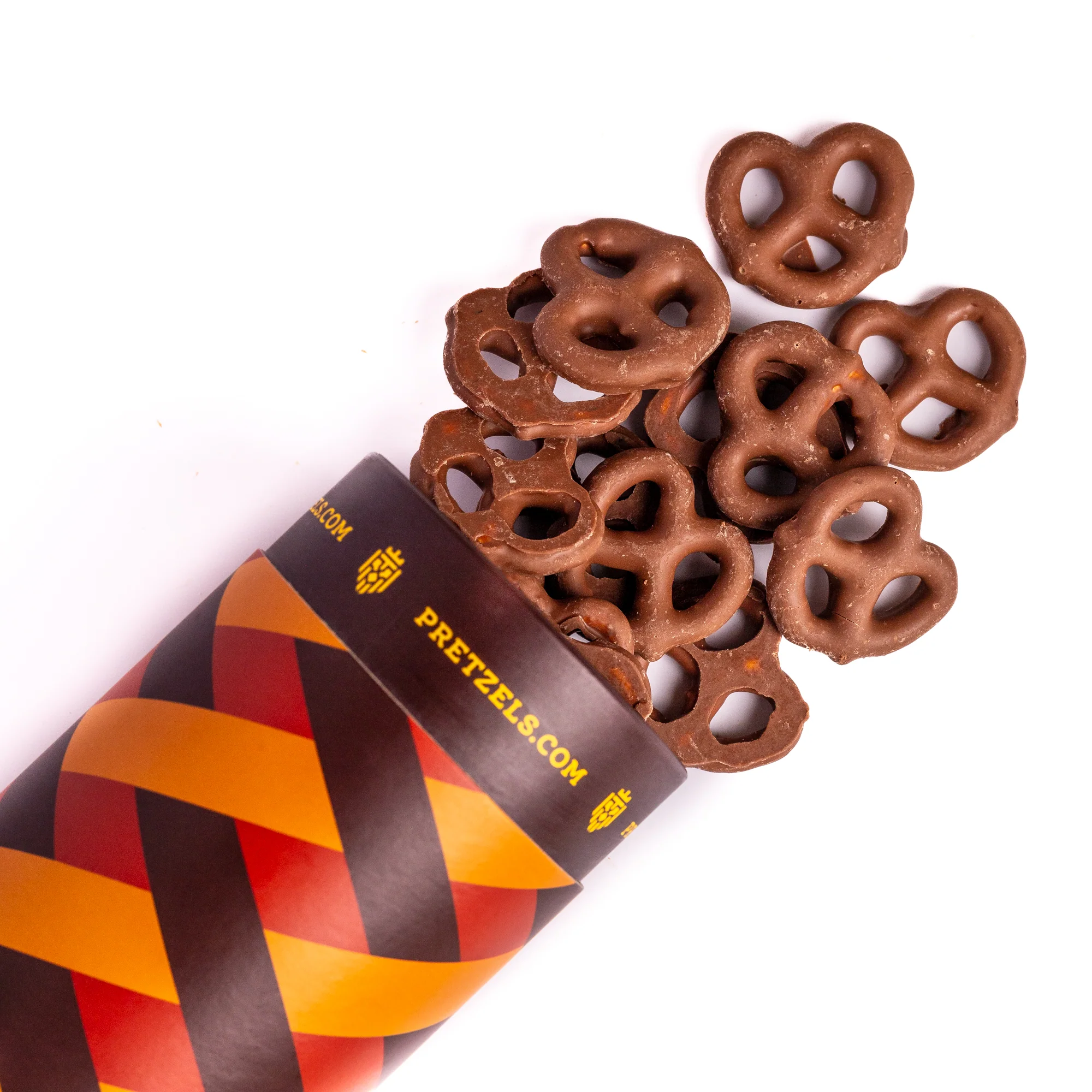 Ultimate Belgian Chocolate Pretzel Twist Basket - Image 3