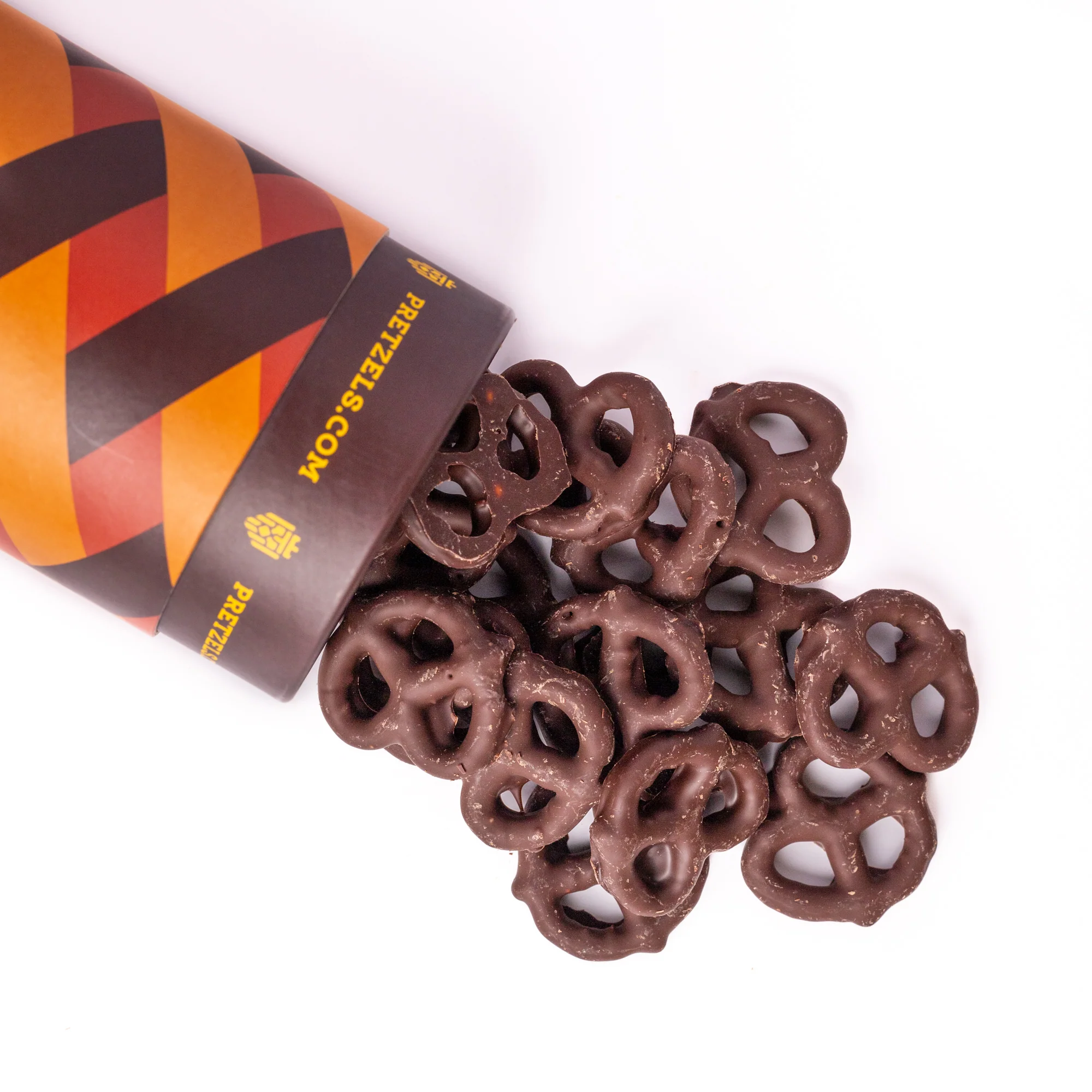 Ultimate Belgian Chocolate Pretzel Twist Basket - Image 2