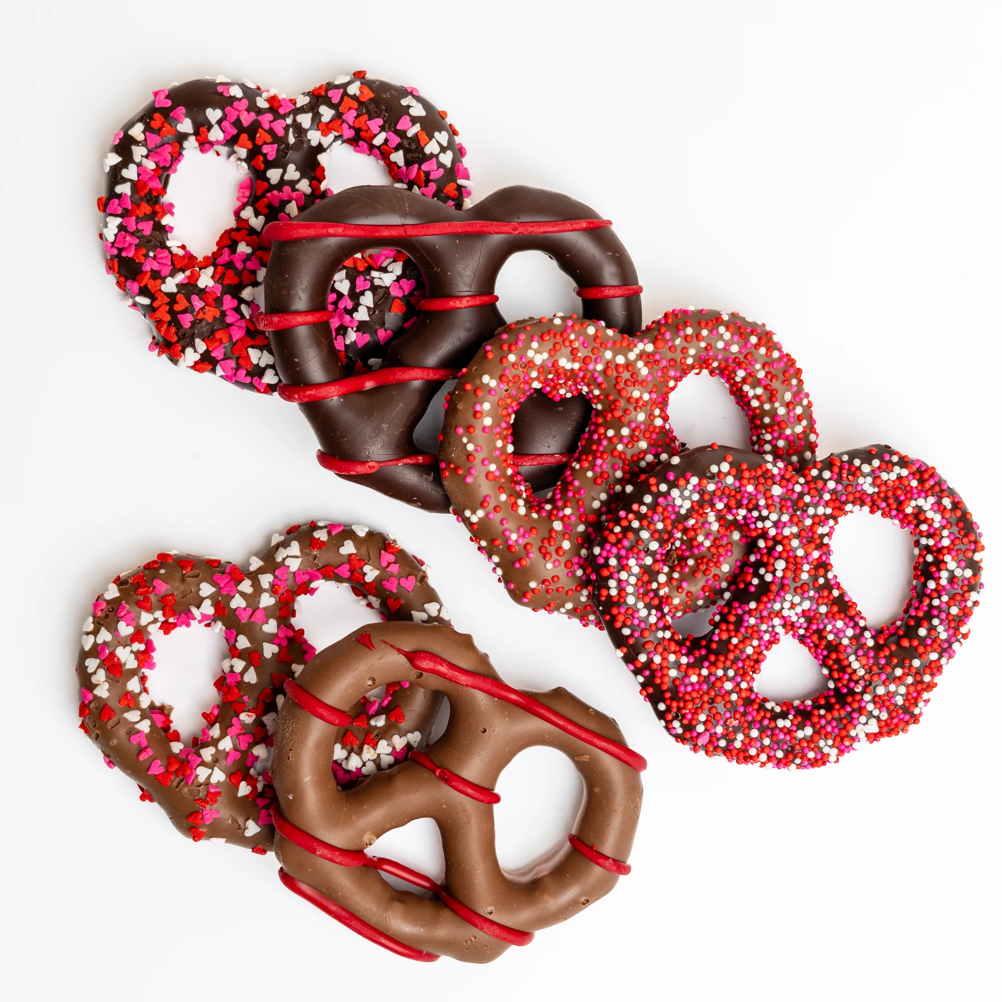 Mother's Day Hand-Dipped Belgian Chocolate Strawberries & Pretzel Twists - Image 3