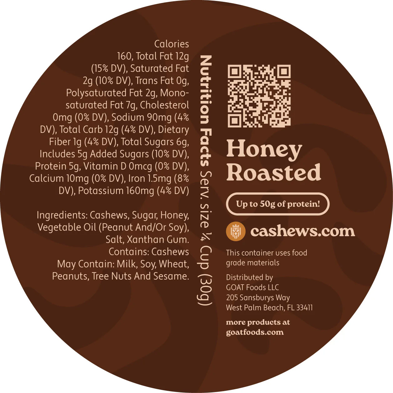Honey Roasted Cashews - Image 3